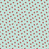 Pattern of red ladybugs on a light blue background