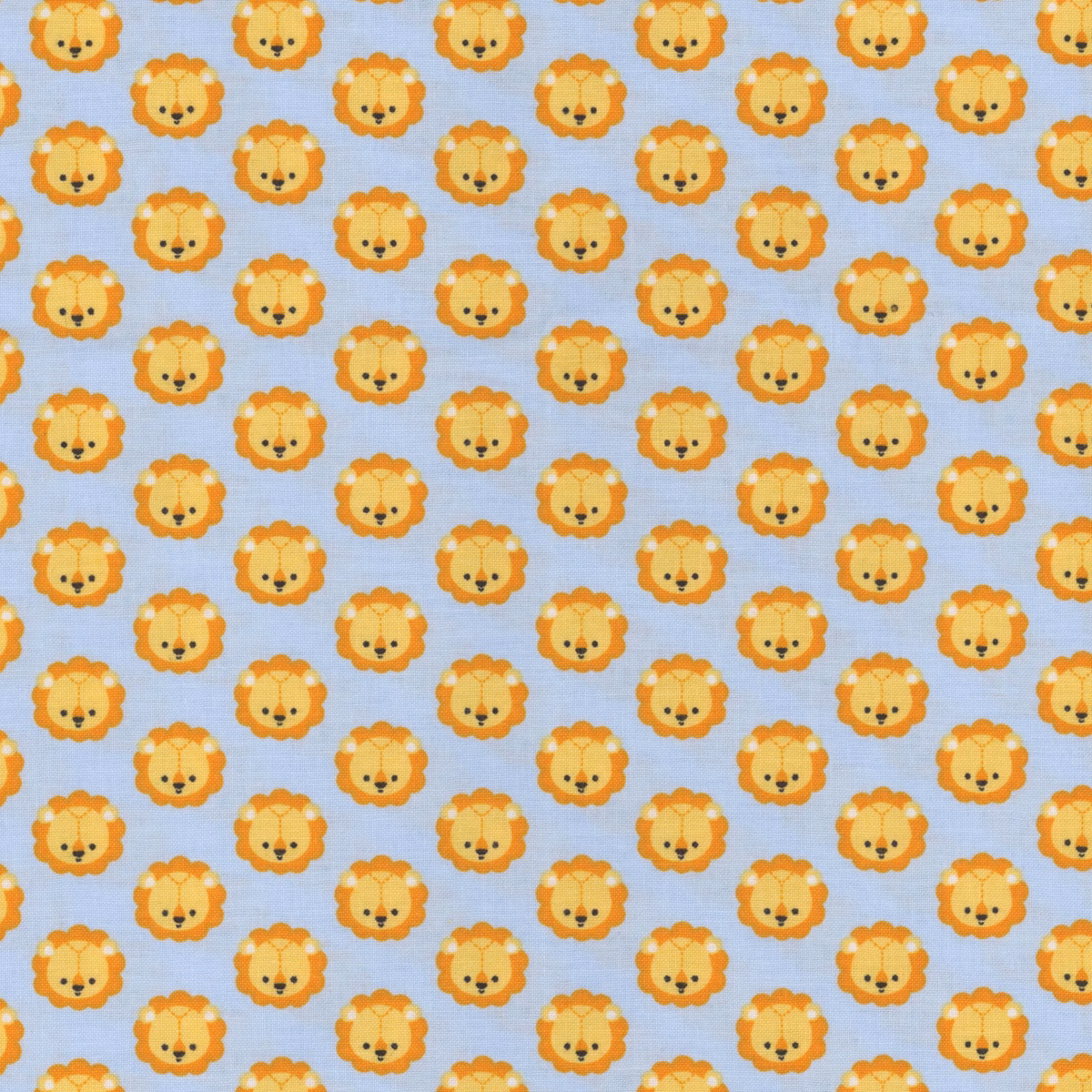 Fabric Riley Blake Blue Lions Special Delivery by the Quarter Yard C15282-BLUE