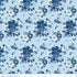 Fabric Riley Blake Blue Main Blue Blooms and Threads by the Quarter Yard C17120-BLUE