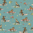 Fabric Riley Blake Blue Main Cowgirl by the Quarter Yard C17480-BLUE