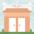 Fabric Riley Blake Bone-Jour Pet Shop October 2026 Our Town Block of the Month Quilt Kit KTOT-47091