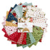 Fabric Riley Blake Christmas Greetings 42pc 5" Stacker 5-17660-42