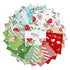 Fabric Riley Blake Claus & Co. 42pc 5" Stacker 5-17740-42