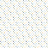 Pattern of small, multicolored dots on a white background