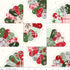 Fabric Riley Blake Cloud Dresden Fan Cheater Print Mistletoe & Holly by the Quarter Yard C16408-CLOUD