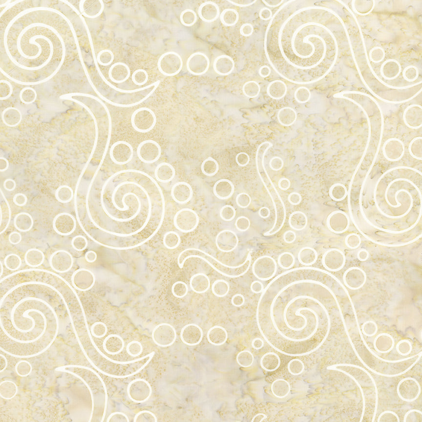Beige marble texture with white swirls and circular dot patterns.