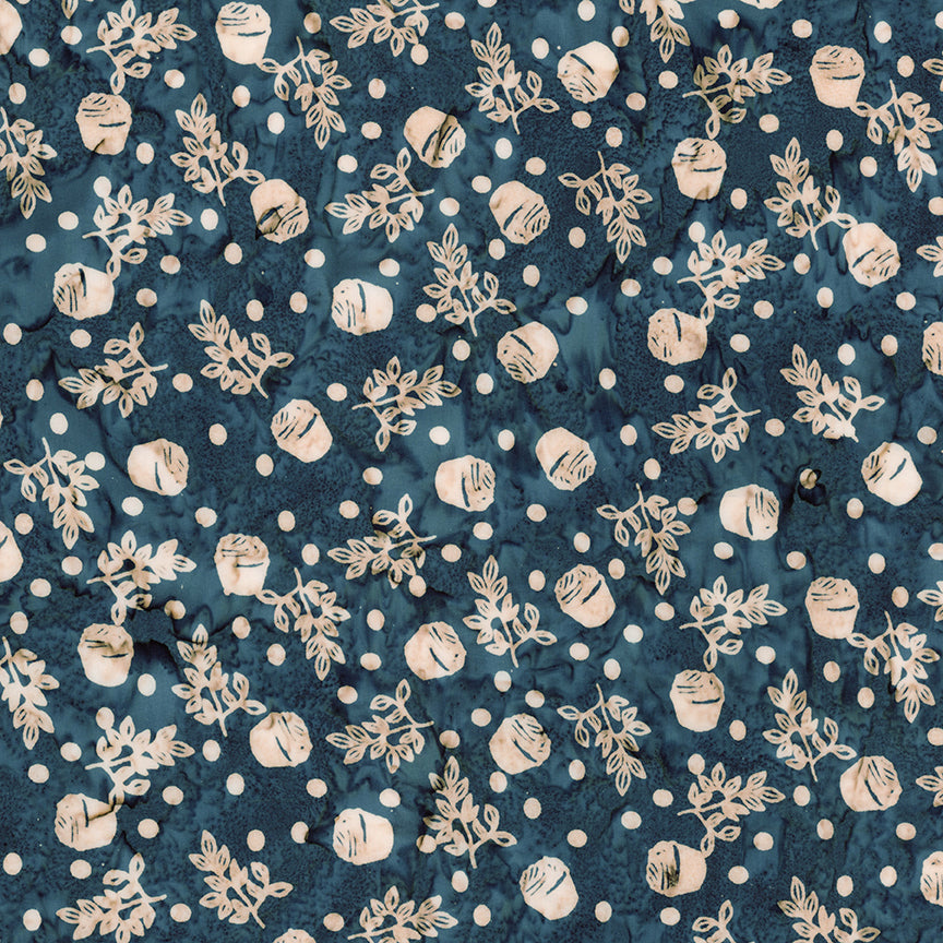 Fabric Riley Blake Deep Water Farm to Table Expressions Batiks by the Quarter Yard BT23612-697