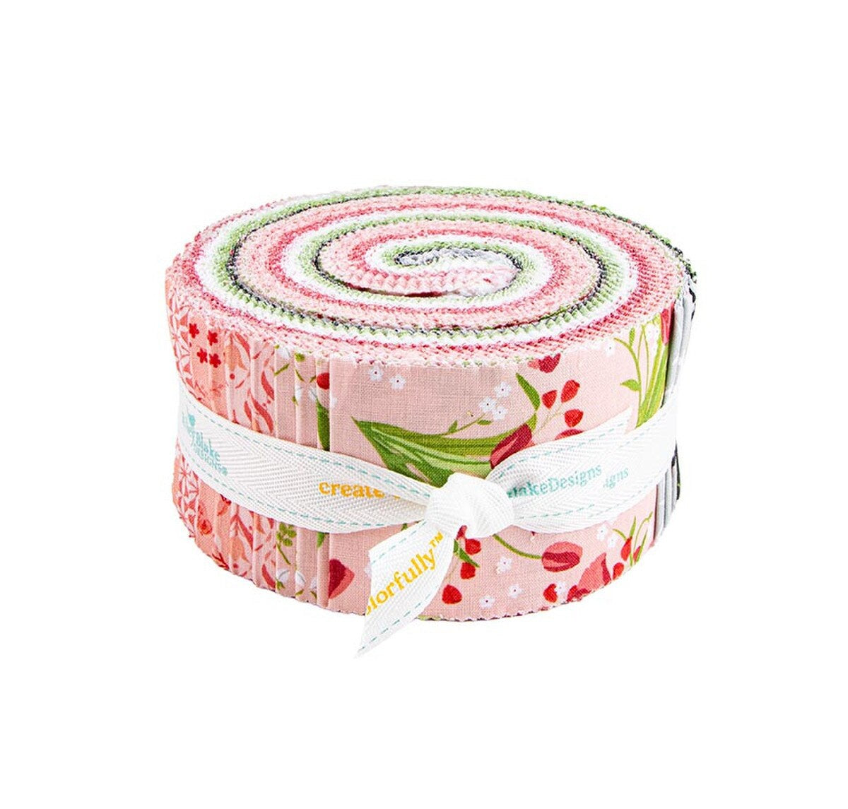 Fabric Riley Blake Front Porch 2.5" Strip Rolie Polie RP-17210-40