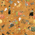 Fabric Riley Blake Gourd Main Spooky by the Quarter Yard C17570-GOURD
