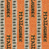 Fabric Riley Blake Gray Halloween Stripe Spooky by the Quarter Yard C17574-GRAY