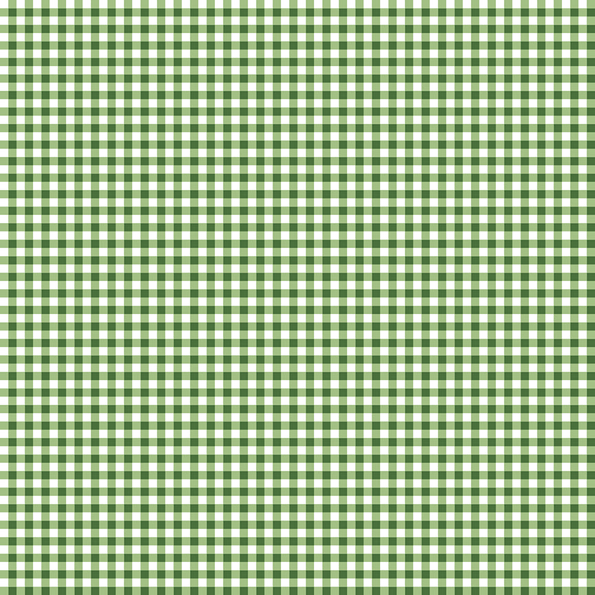Green and white checkered pattern