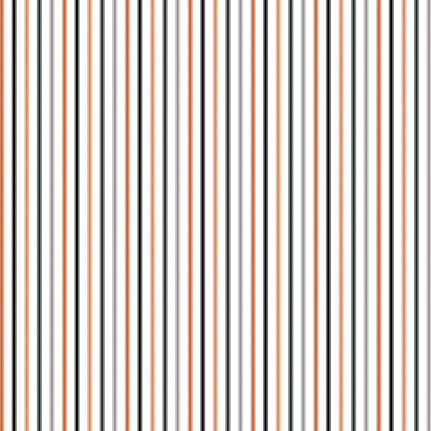 Fabric Riley Blake Halloween Ticking Stripe Seasonal Basics by the Quarter Yard C775-HALLOWEEN
