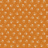 Small white floral pattern on an orange background