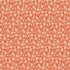 Small floral pattern on a red-orange background