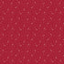 Red fabric with small white floral pattern