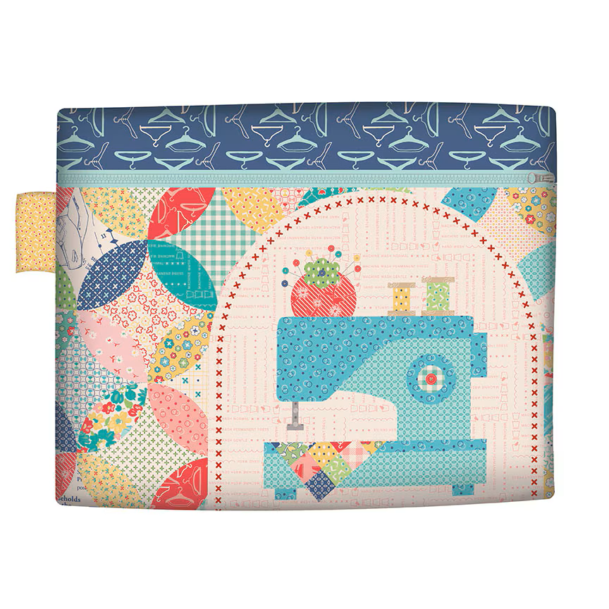 Fabric Riley Blake Lori Holt Home Decor Zippy Bags 4 54x54" Panel HD17370-PANEL