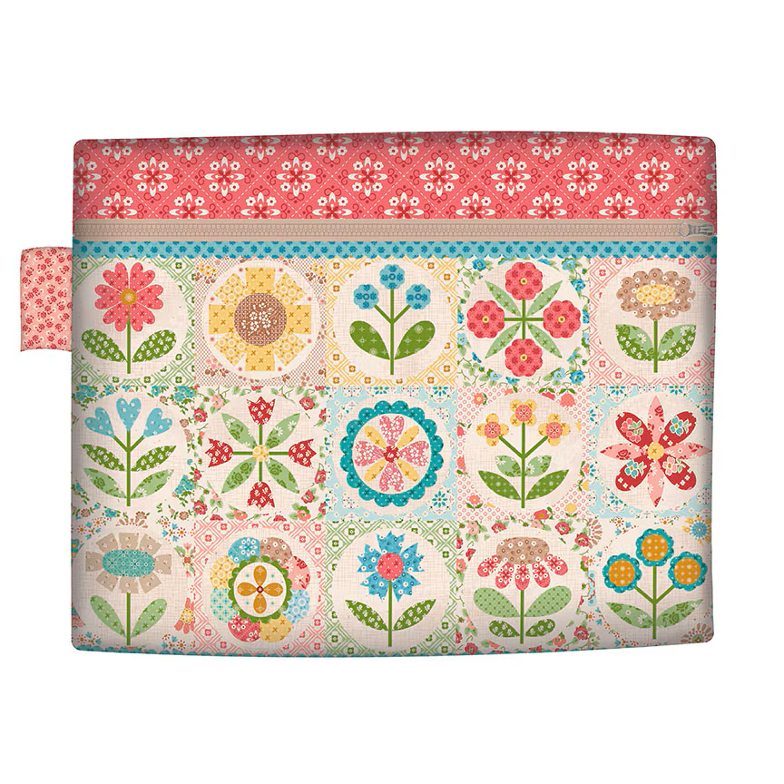 Fabric Riley Blake Lori Holt Home Decor Zippy Bags 4 54x54" Panel HD17370-PANEL