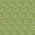 Pattern of small white flowers on a green background