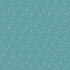 Teal background with small white floral patterns