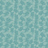 Teal fabric with small floral pattern