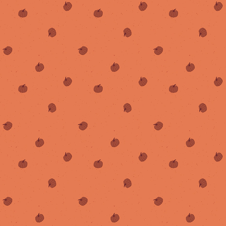 Fabric Riley Blake Marmalade Pumpkin Toss The Apothecary by the Quarter Yard C17553-MARMALADE