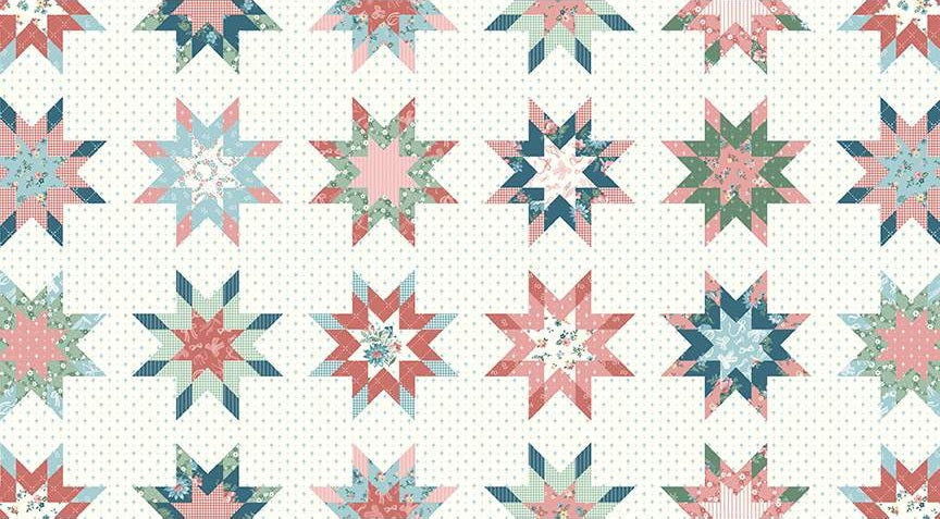 Fabric Riley Blake Mary Catherine Cheater Print by the Quarter Yard C16709-MULTI