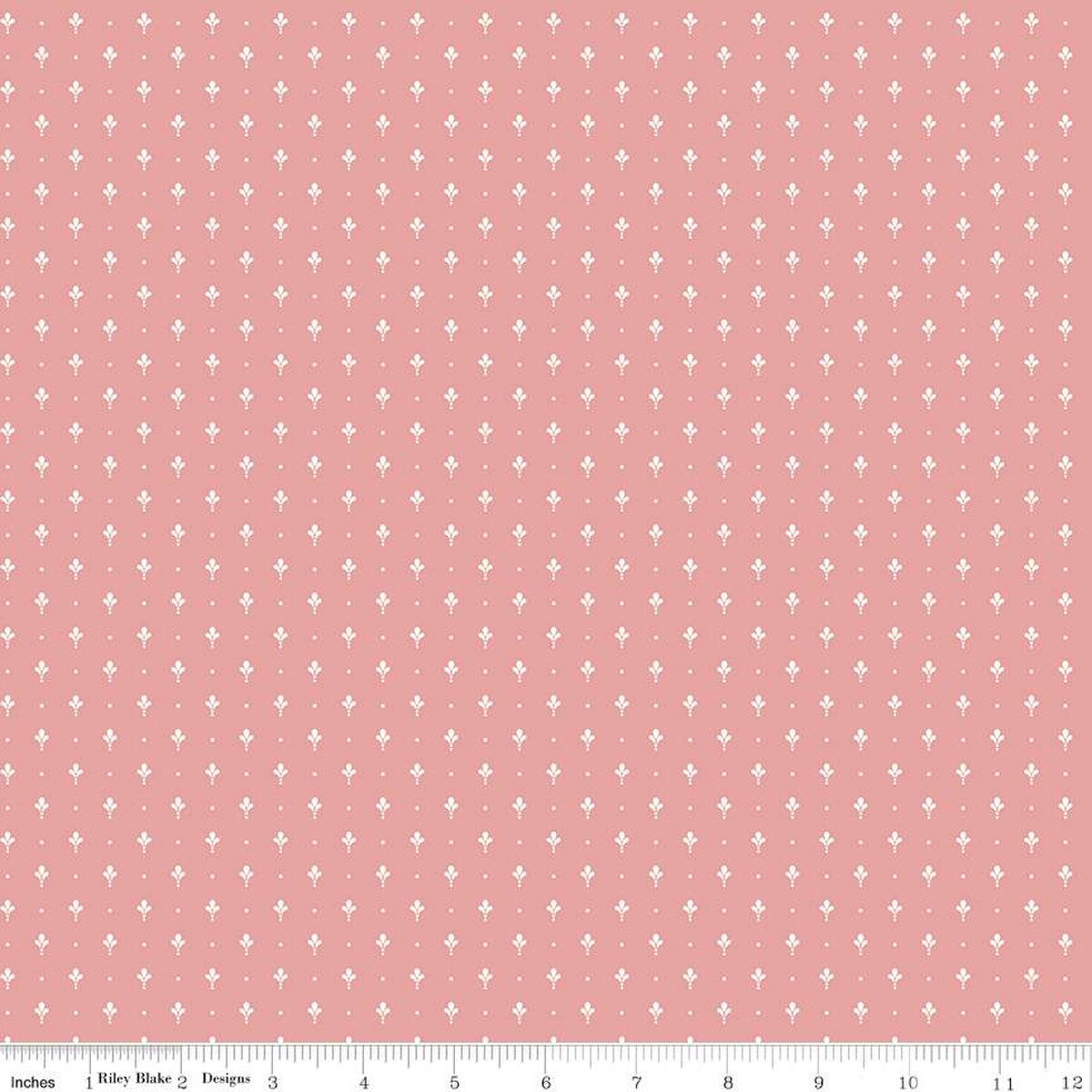 Fabric Riley Blake Mellow Rose Petals Mary Catherine by the Quarter Yard C16707-MELLOWROSE