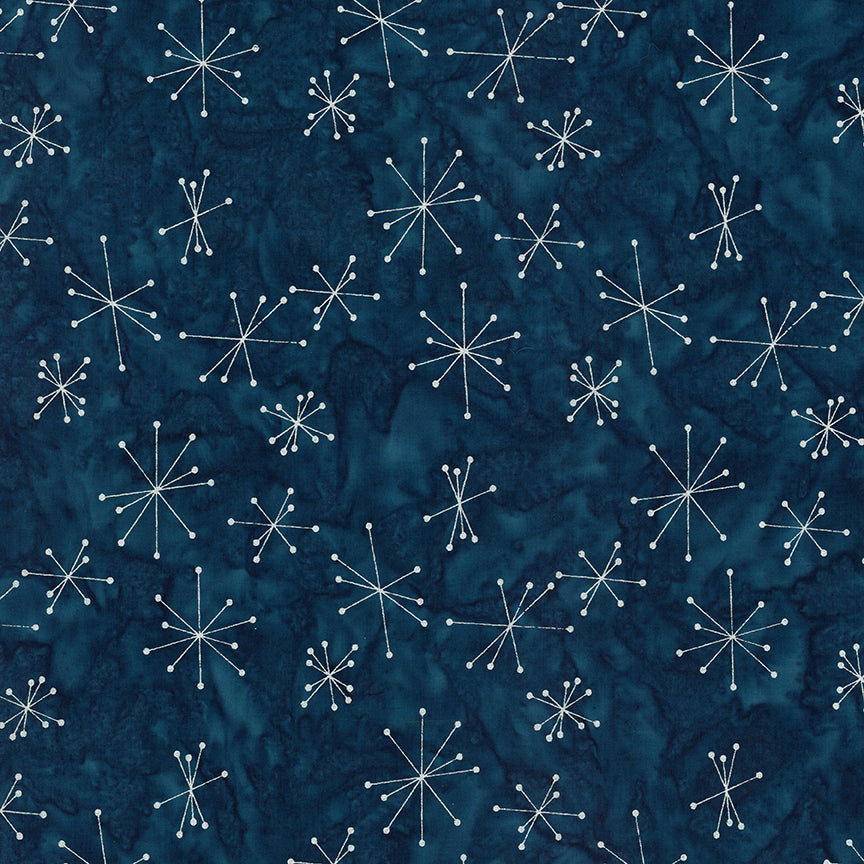 Fabric Riley Blake Metallic Storm Express Yourself! Holiday Sparkle Expressions Batiks by the Quarter Yard BTM23558-698
