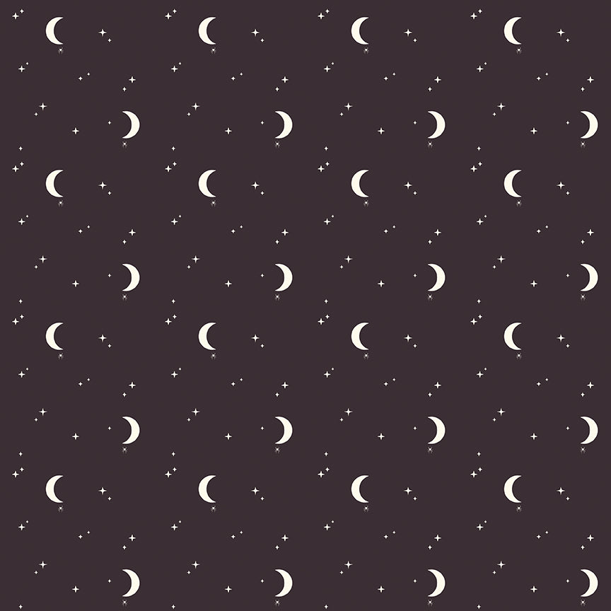 Fabric Riley Blake Midnight Night Sky The Apothecary by the Quarter Yard C17555-MIDNIGHT
