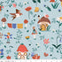 Fabric Riley Blake Mist Main Thimbelina & the Sewing Fairies by the Quarter Yard CD16860-MIST