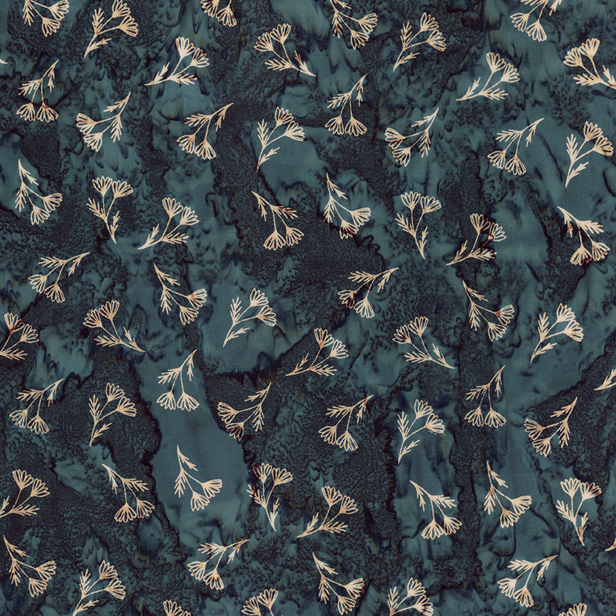 Fabric Riley Blake Moody Blues Farm to Table Expressions Batiks by the Quarter Yard BT23616-309