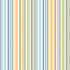 Pattern of vertical stripes in blue, orange, green, and white on a white background