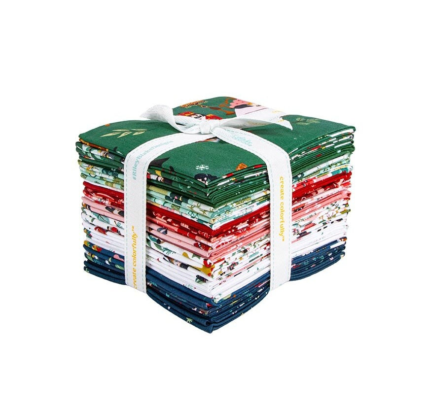 Fabric Riley Blake Nutcracker Tradition 22pc Fat Quarter Bundle FQ-17670-22