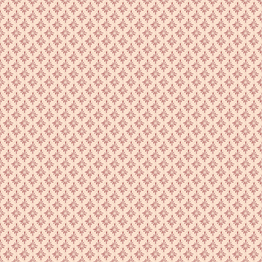 Fabric Riley Blake Peach Geo Daybreak on the Prairie by the Quarter Yard C17682-PEACH