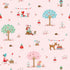 Fabric Riley Blake Pink Main Whimsical Woodland by the Quarter Yard C17640-PINK