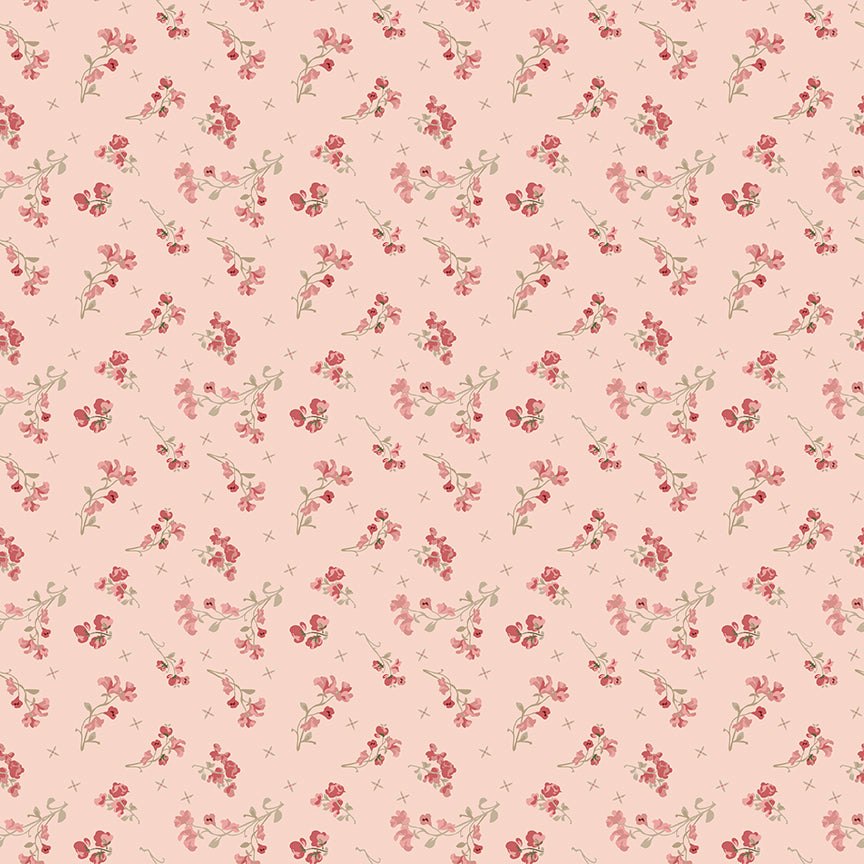 Fabric Riley Blake Pink Sweet Pea Renew by the Quarter Yard C17283-PINK