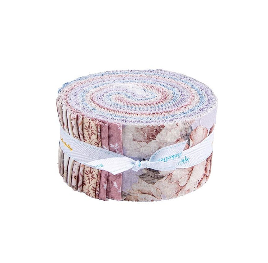 Fabric Riley Blake Precuts Daybreak on the Prairie 2.5" Strip Rolie Polie RP-17680-40