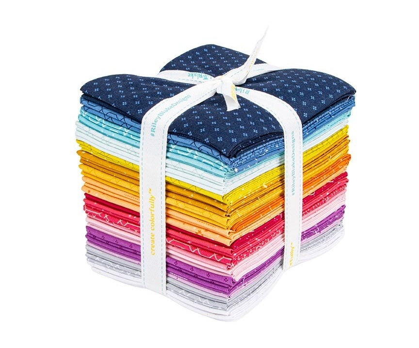 Fabric Riley Blake Precuts Essence 30pc Fat Quarter Bundle FQ-16460-30