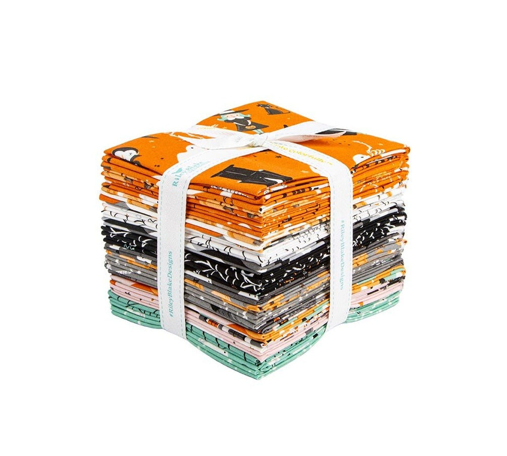 Fabric Riley Blake Precuts Frank and Friends 24pc Fat Quarter Bundle FQ-17470-24