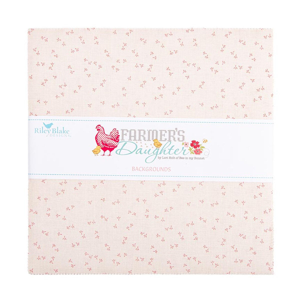 Fabric Riley Blake Precuts Lori Holt Farmer's Daughter Backgrounds 42pc 10" Stacker 10-17160B-42