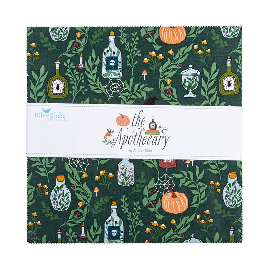 Fabric Riley Blake Precuts The Apothecary 42pc 10" Stacker 10-17550-42