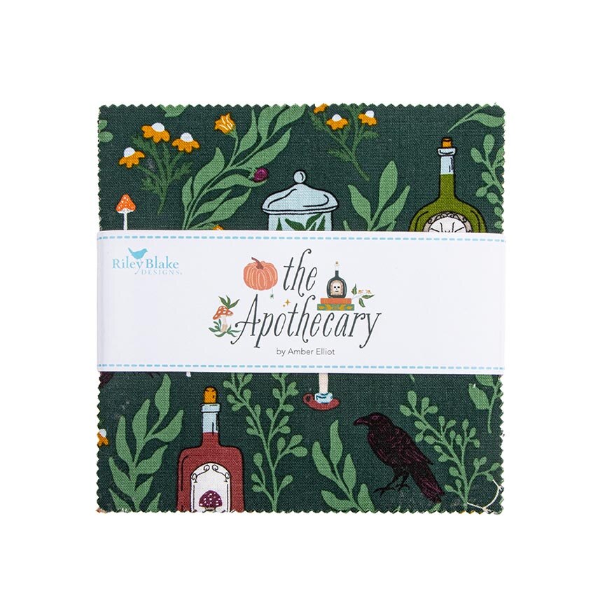 Fabric Riley Blake Precuts The Apothecary 42pc 5" Stacker 5-17550-42
