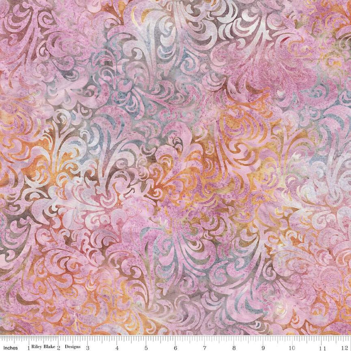 Fabric Riley Blake Prismatic Bliss Twirl & Swirl Elemental Batiks by the Quarter Yard BT21900-203