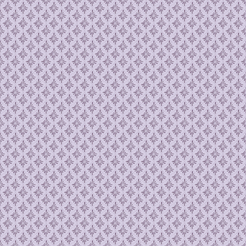 Fabric Riley Blake Purple Geo Daybreak on the Prairie by the Quarter Yard C17682-PURPLE