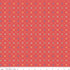 Patterned fabric with small flowers and crosses on a red background