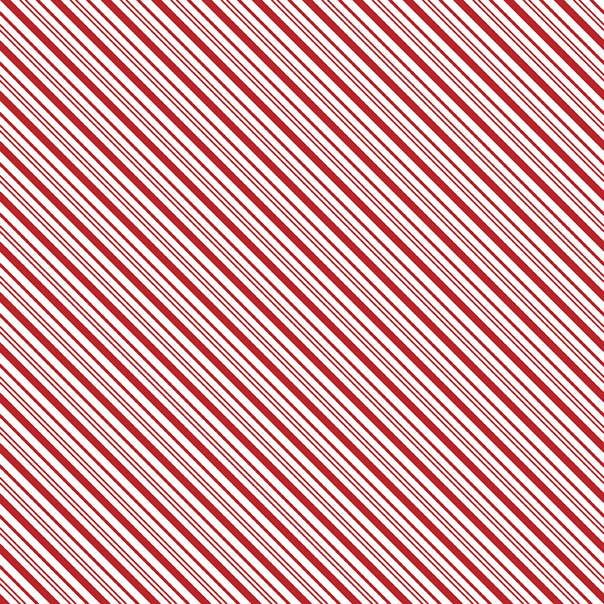 Red and white diagonal striped pattern