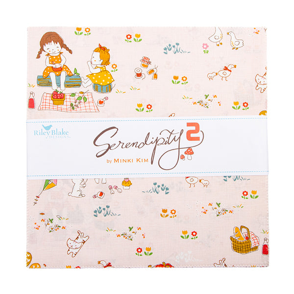 Fabric Riley Blake Serendipity 2 42pc 10" Stacker 10-17300-42