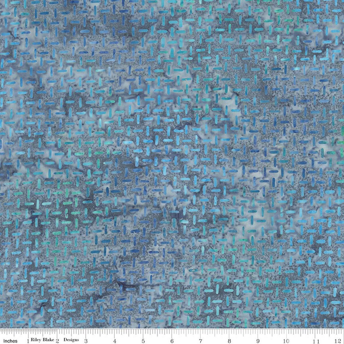 Fabric Riley Blake Space Station Silver Shores Expressions Batiks by the Quarter Yard BT23551-705