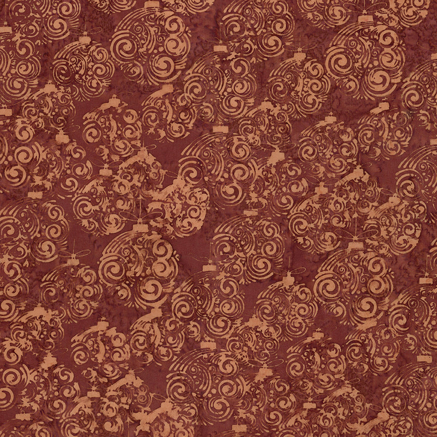 Fabric Riley Blake Sparkle Copper Blush Express Yourself! Holiday Sparkle Expressions Batiks by the Quarter Yard BT23554-611