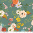 Fabric Riley Blake Teal Floral Winged Medley 108" Wide Back by the Quarter Yard WB16140-TEAL